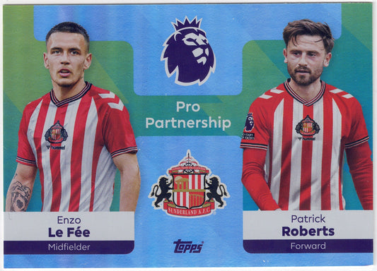 2025-26 Topps Premier League #370 Le Fee & Roberts Pro Partnership
