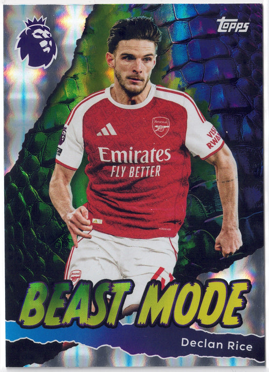 2025-26 Topps Premier League #421 Declan Rice Beast Mode