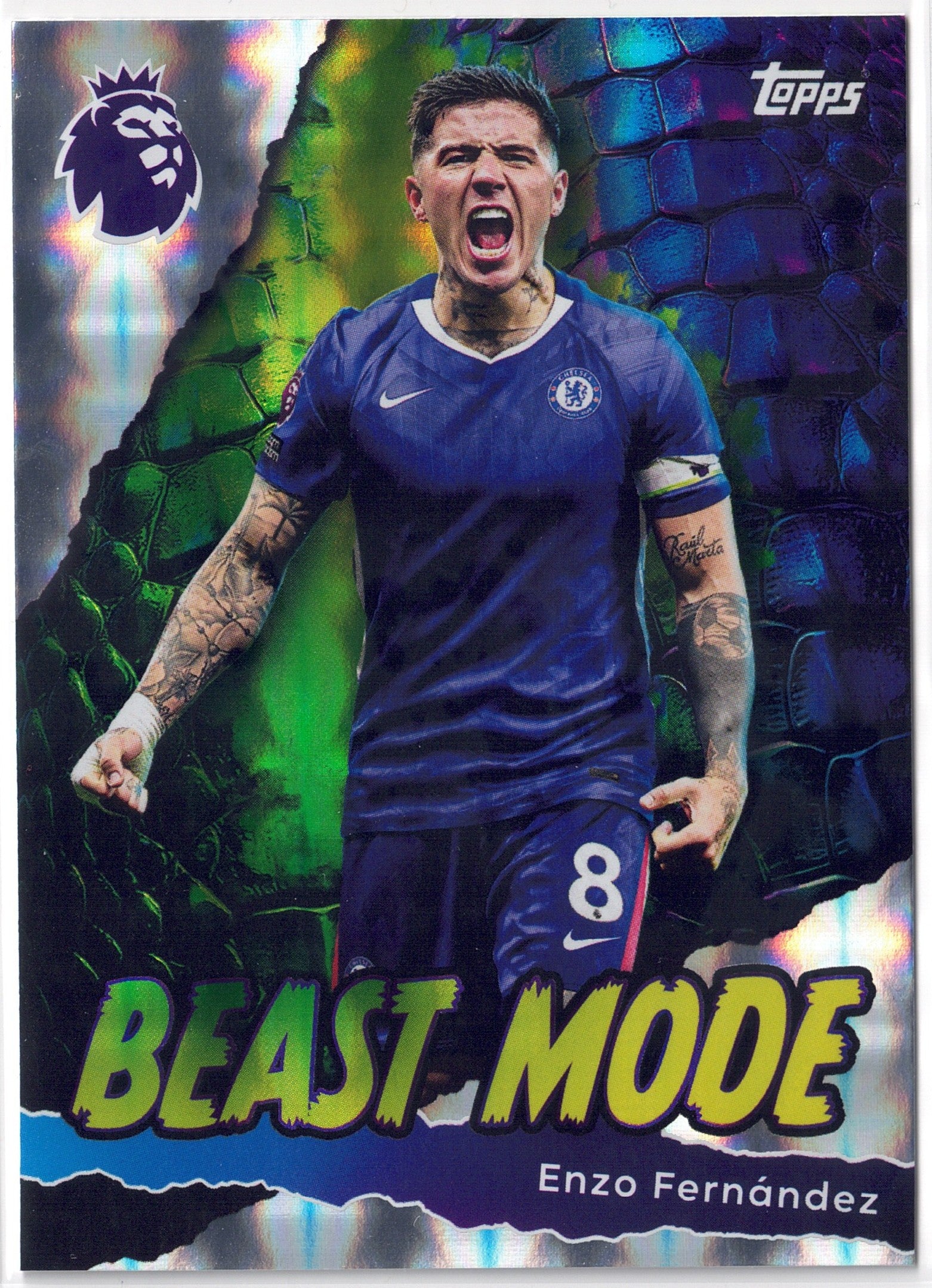 2025-26 Topps Premier League #426 Enzo Fernandez Beast Mode
