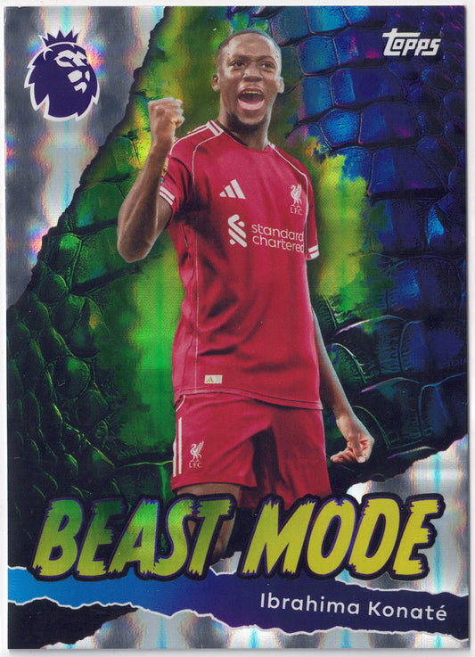 2025-26 Topps Premier League #429 Ibrahima Konate Beast Mode