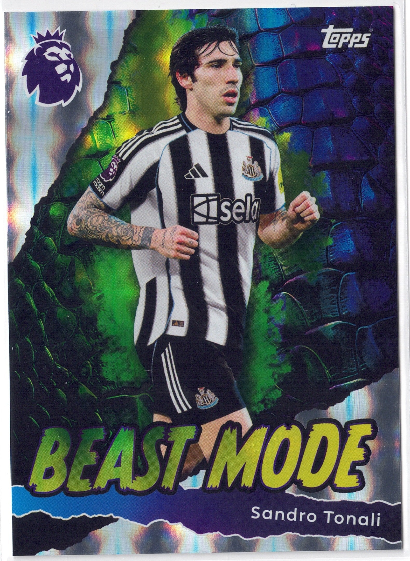 2025-26 Topps Premier League #433 Sandro Tonali Beast Mode