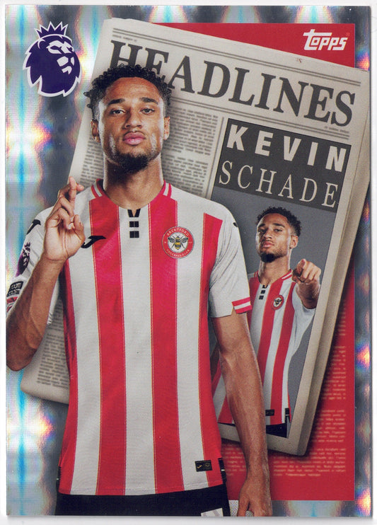 2025-26 Topps Premier League #443 Kevin Schade Headlines