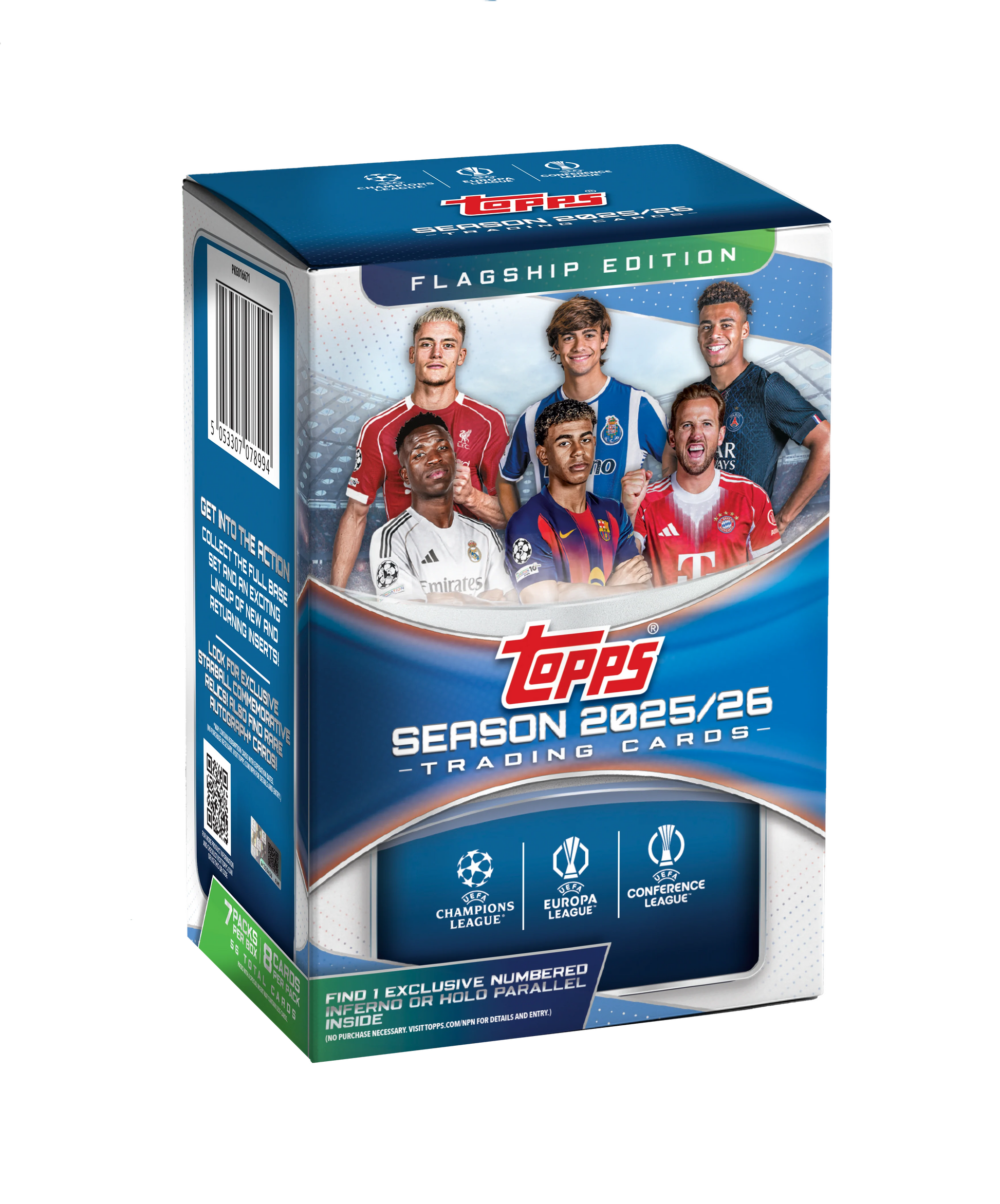 2025-26 Topps UCC Blaster Box-transparent