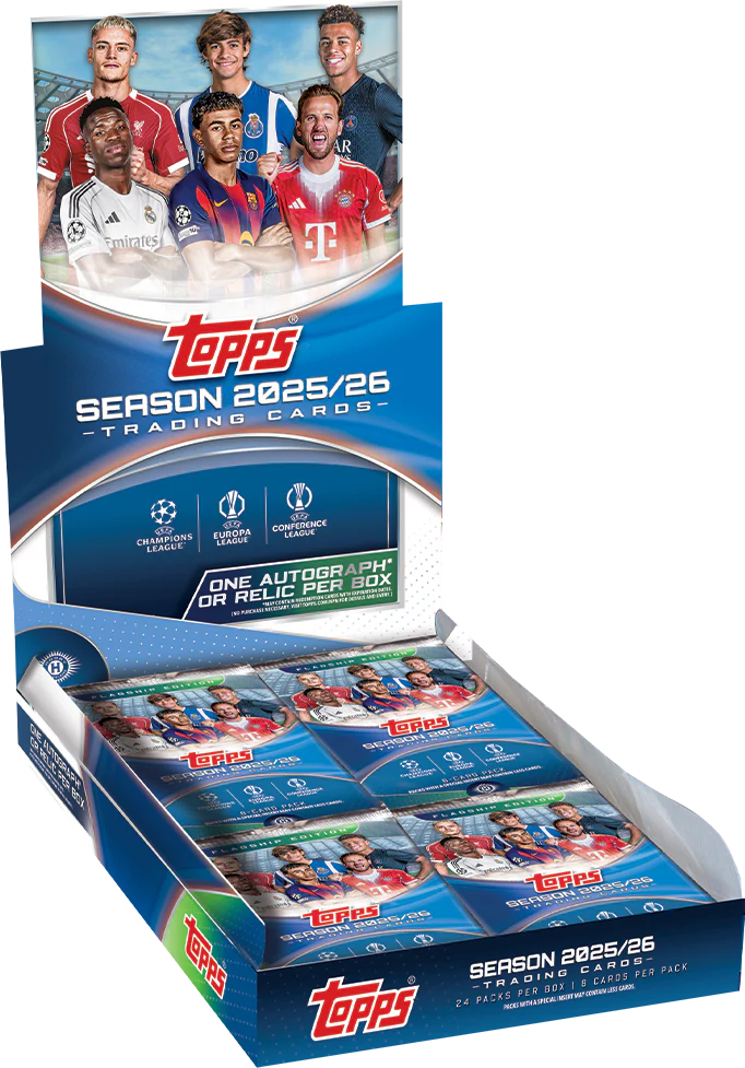2025-26 Topps UCC Hobby Box-white