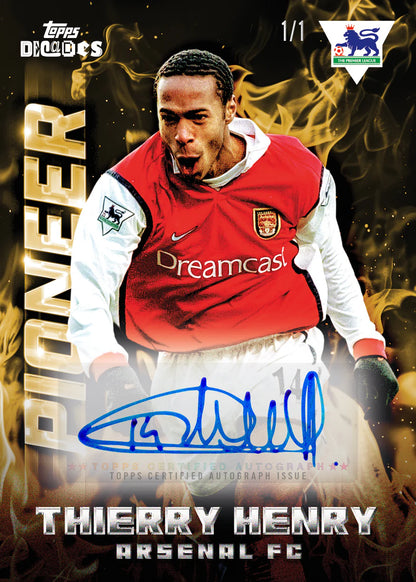 2025 Topps Decades PL - 90's Edition Thierry Henry auto