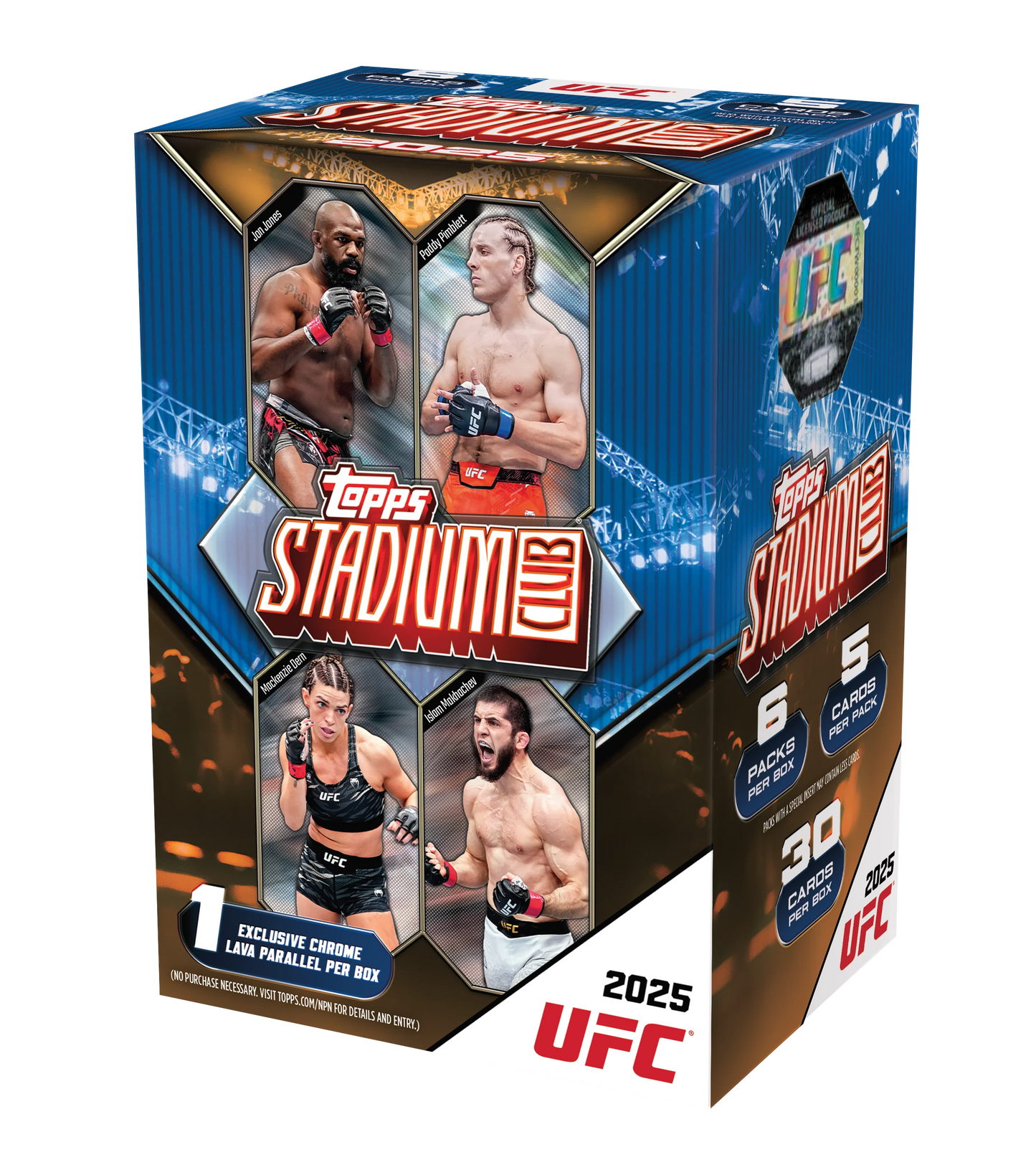 2025 Topps Stadium Club UFC Blaster Box