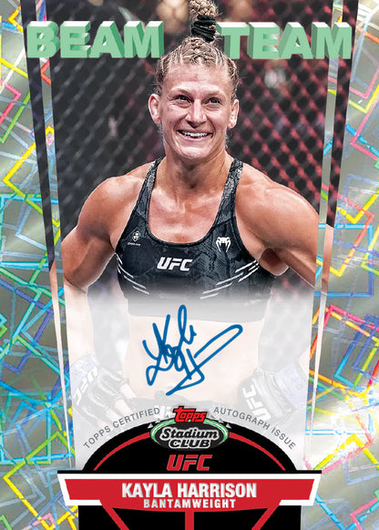 2025 Topps Stadium Club UFC Kayla Harrison auto