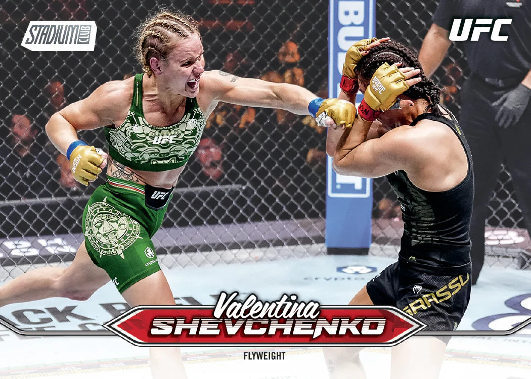 2025 Topps Stadium Club UFC Valentina Shevchenko