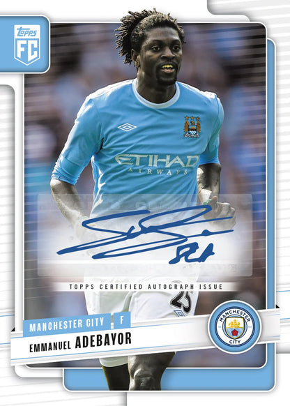 2026-27 Topps Collector Tin Manchester City Emmanuel Adebayor