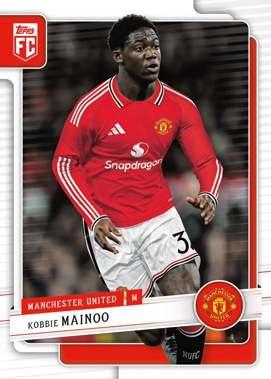 2026-27 Topps Collector Tin Manchester United Kobbie Mainoo