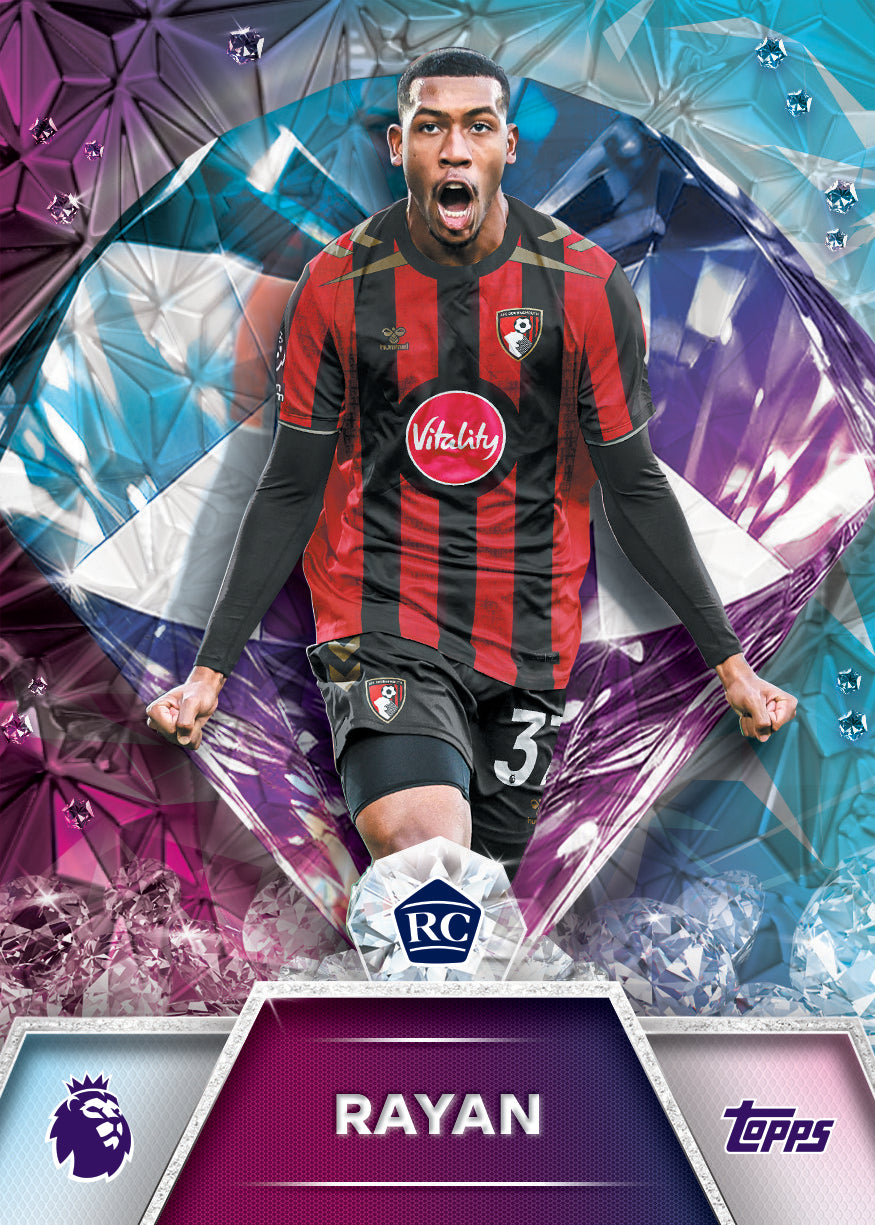 2026-27 Topps Premier League Rayan RC Diamond Rookies