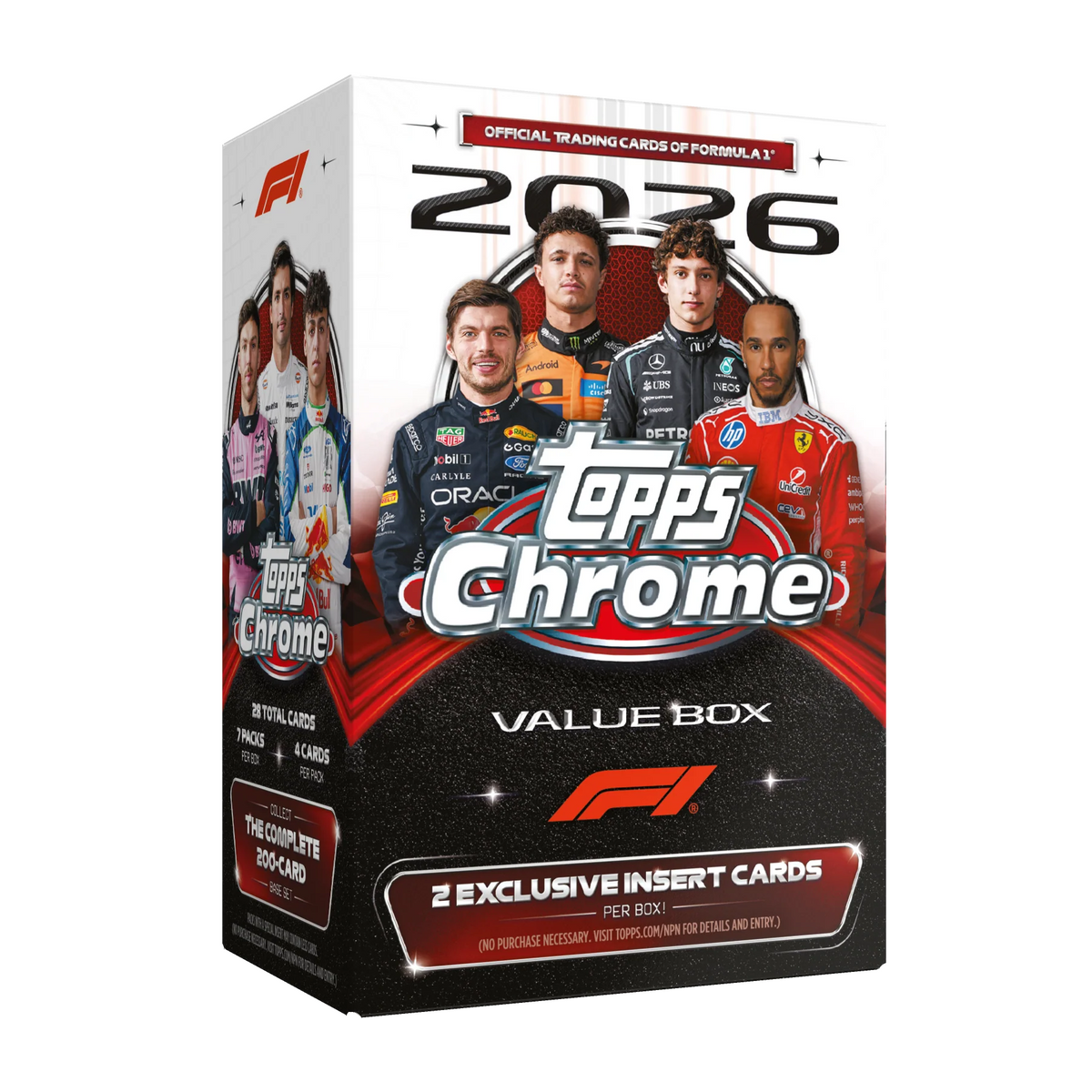 2026 Topps Chrome Formula 1 Blaster Box