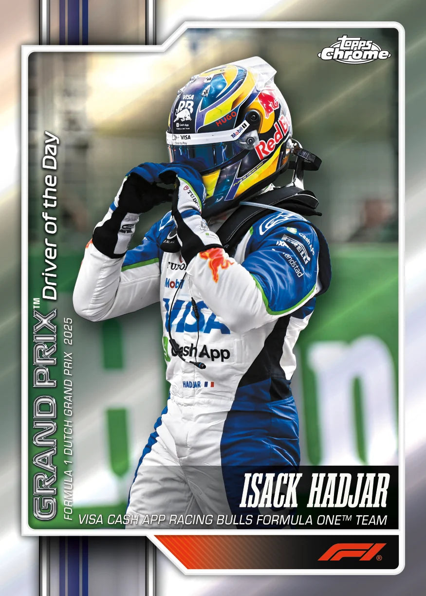 2026 Topps Chrome Formula 1 Isack Hadjar