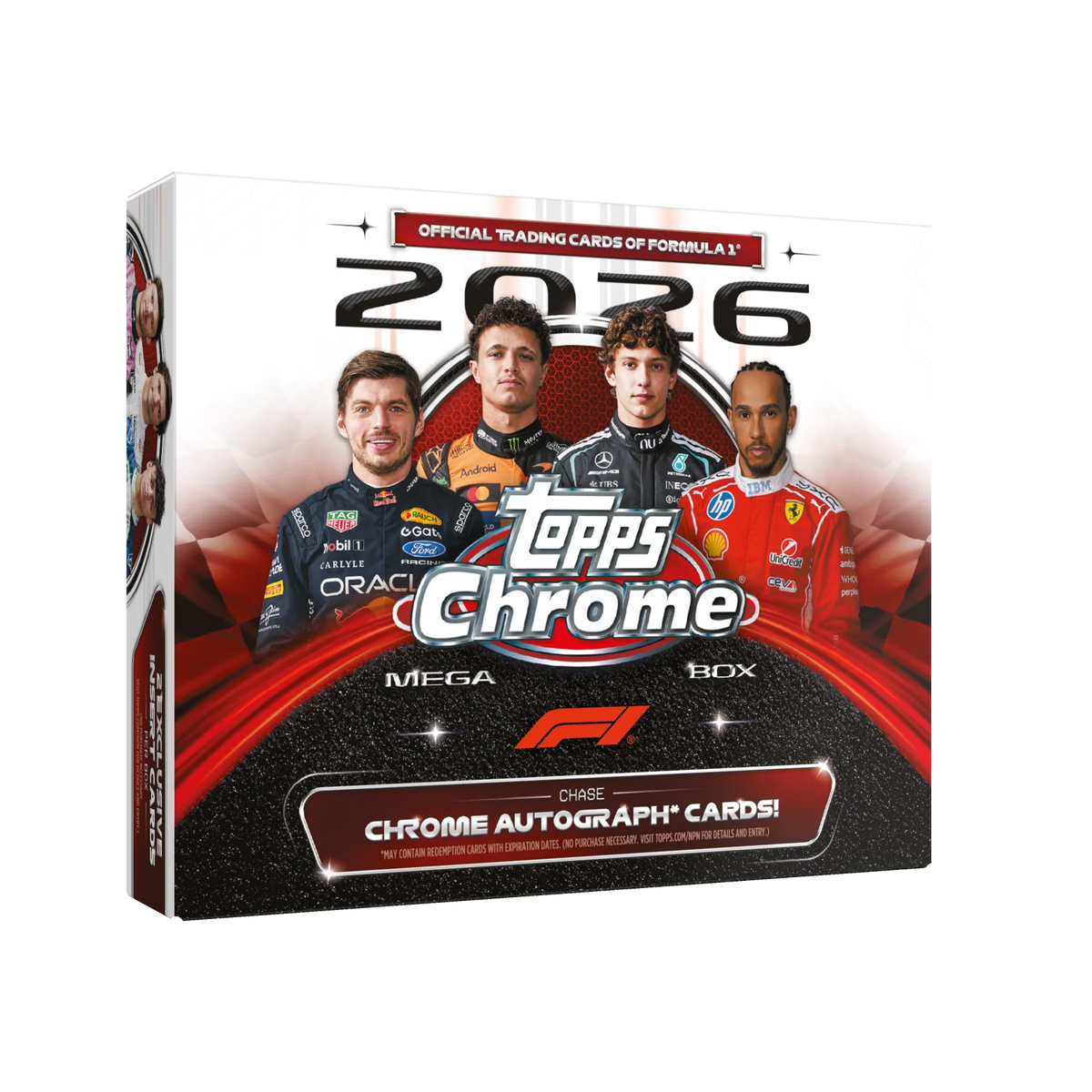 2026 Topps Chrome Formula 1 Mega Box
