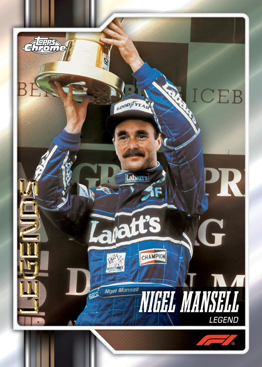 2026 Topps Chrome Formula 1 Nigel Mansell
