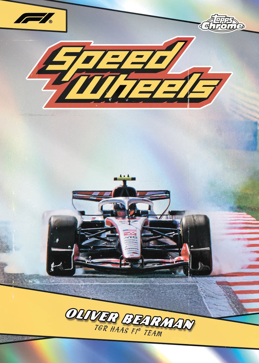 2026 Topps Chrome Formula 1 Oliver Bearman