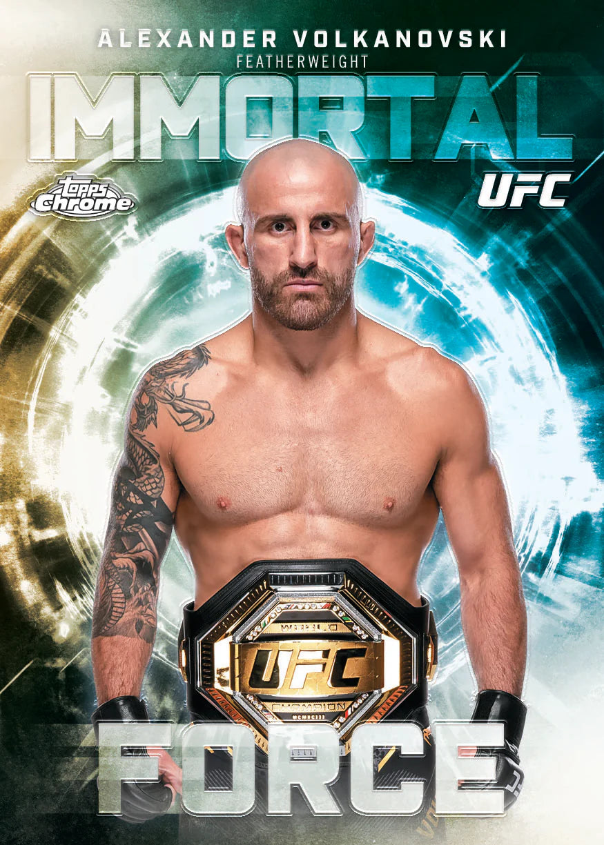 2026 Topps Chrome UFC Alexander Volkanovski