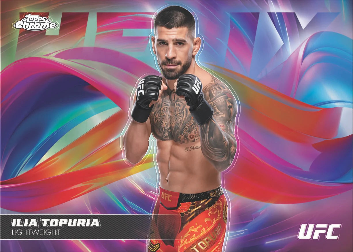 2026 Topps Chrome UFC Ilia Topuria