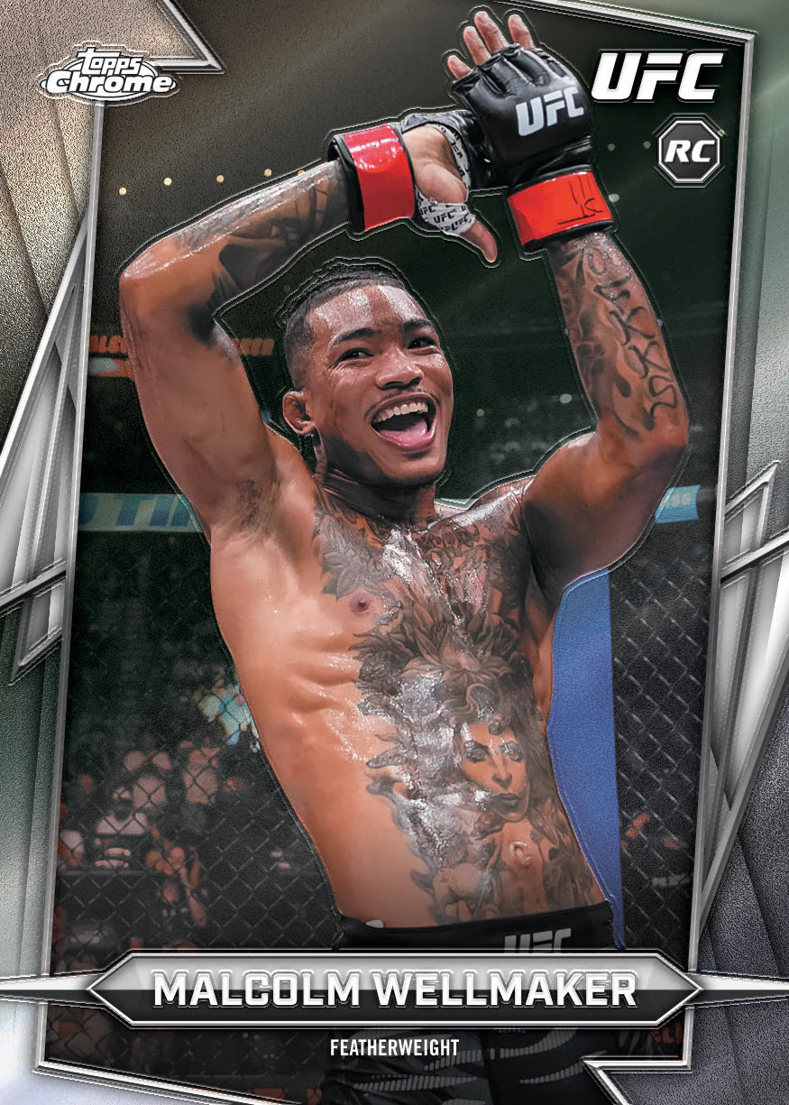 2026 Topps Chrome UFC Malcolm Wellmaker RC