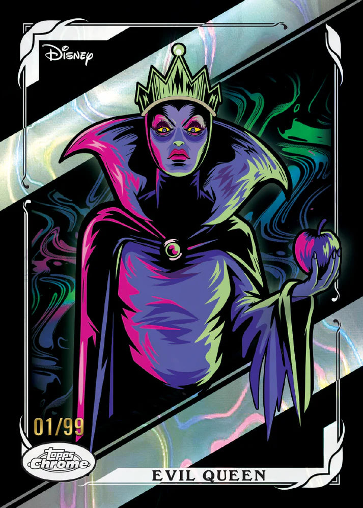 2026 Topps Disney Neon Evil Queen
