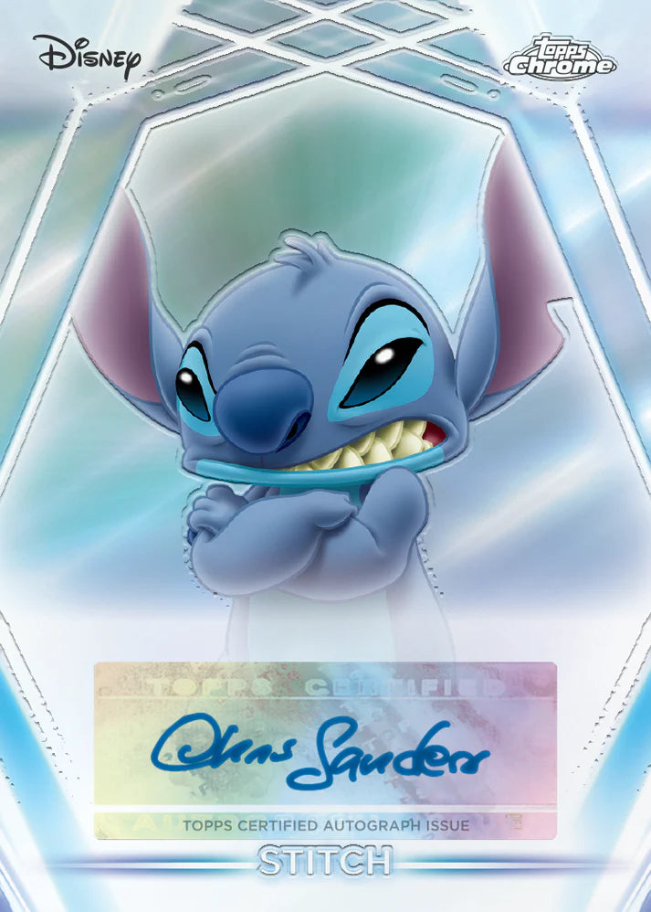 2026 Topps Disney Neon auto