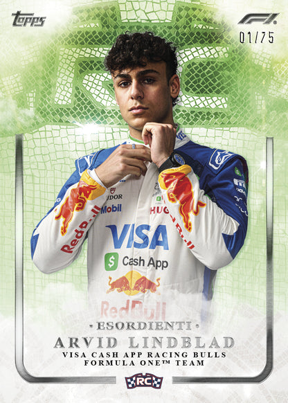 2026 Topps F1 Eccellenza Arvid Lindblad RC