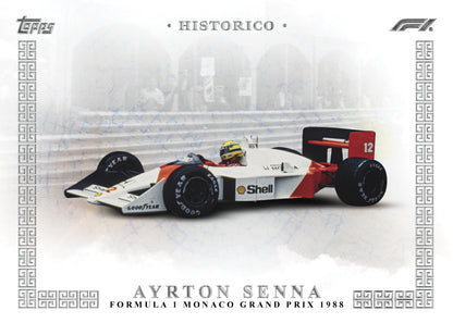 2026 Topps F1 Eccellenza Ayrton Senna