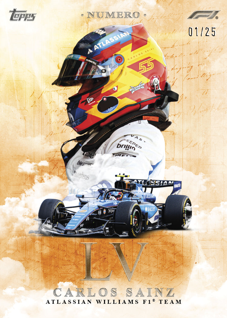 2026 Topps F1 Eccellenza Carlos Sainz