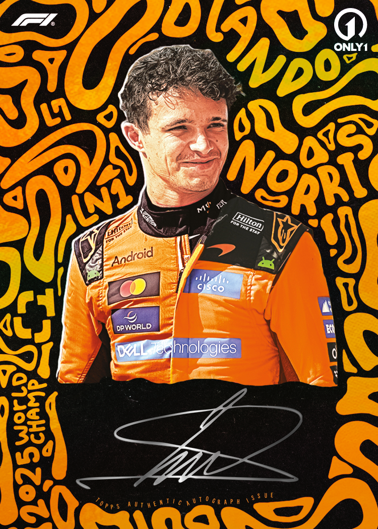 2026 Topps F1 Eccellenza Lando Norris Only1
