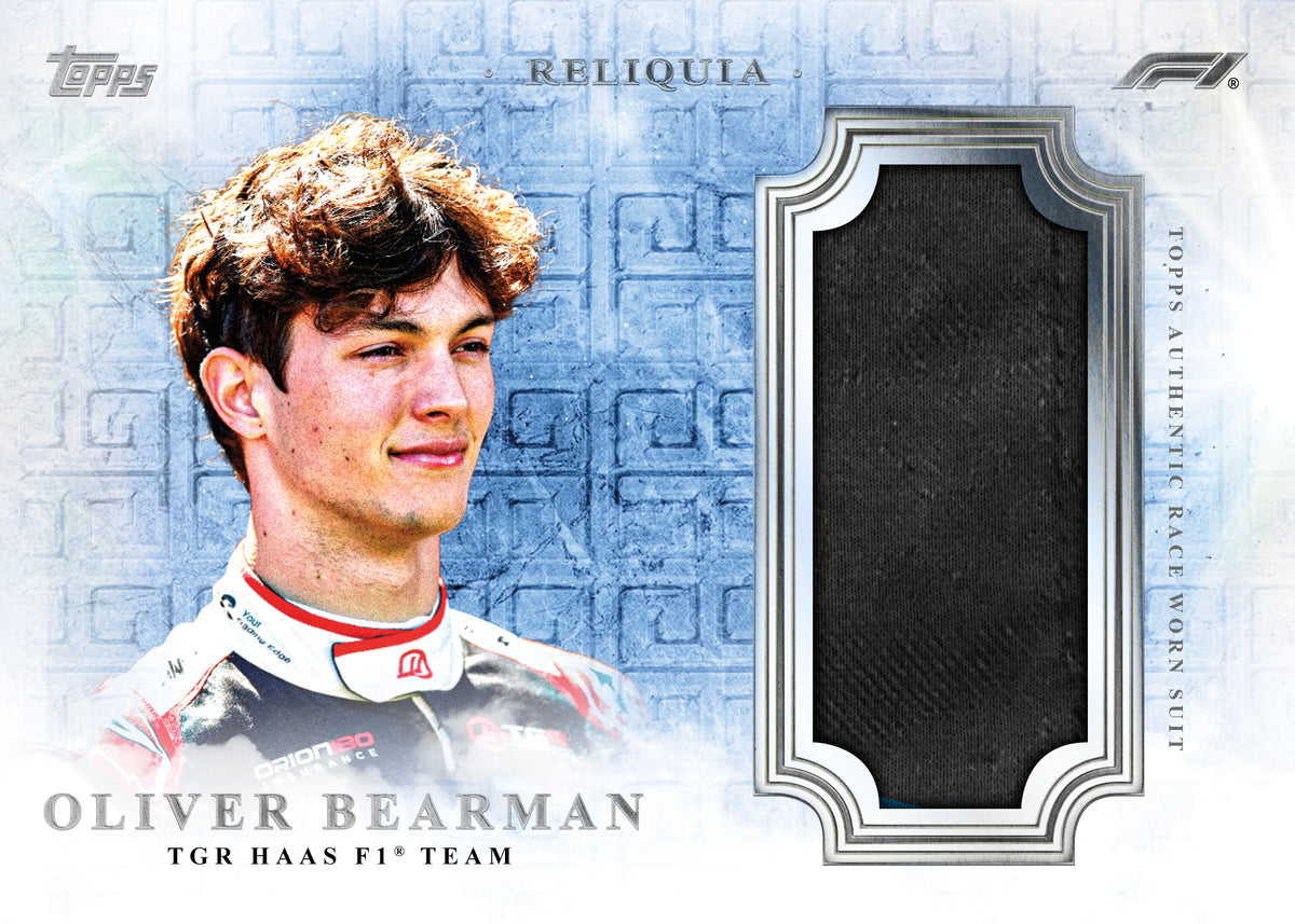 2026 Topps F1 Eccellenza Oliver Bearman relic