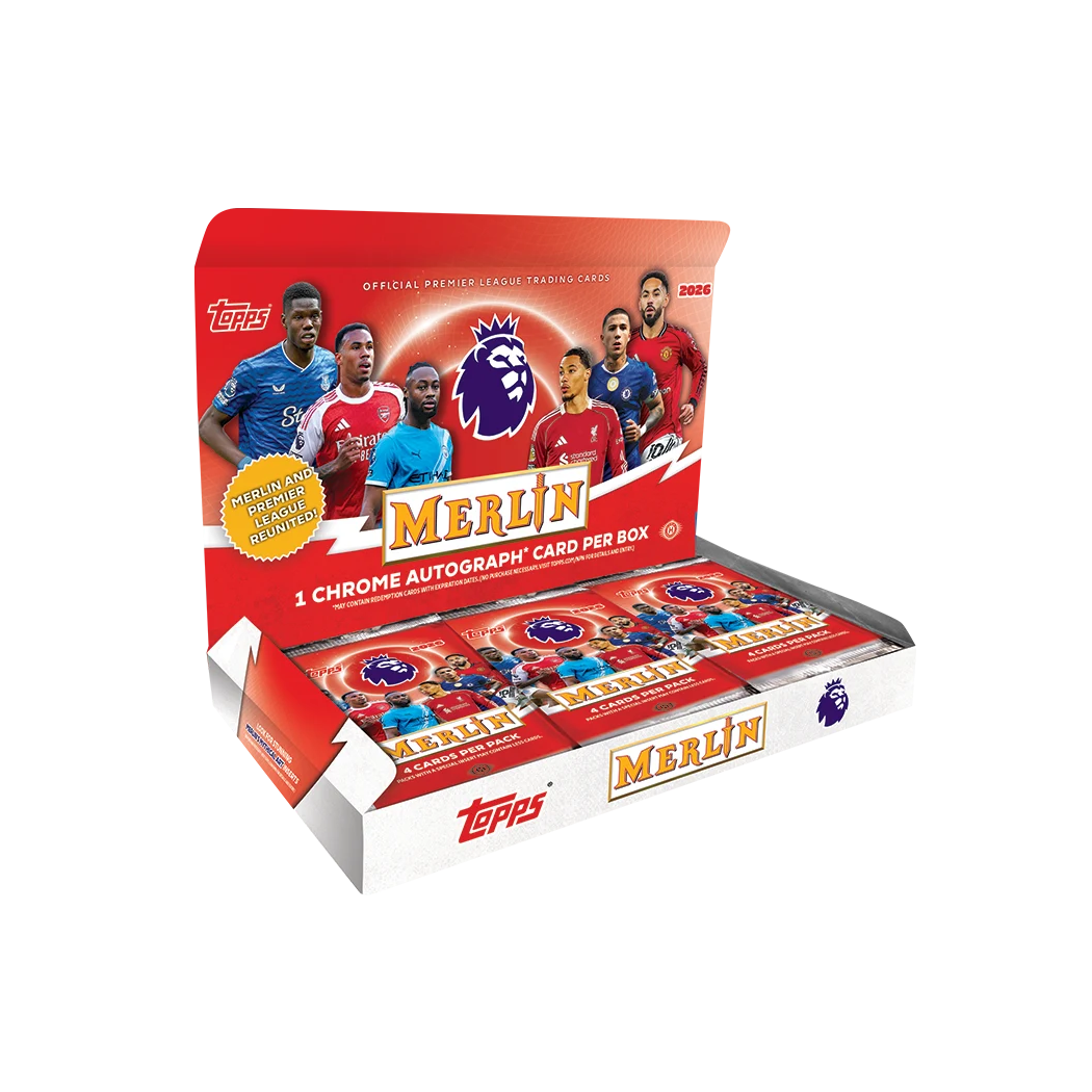 2026 Topps Merlin Premier League Hobby Box