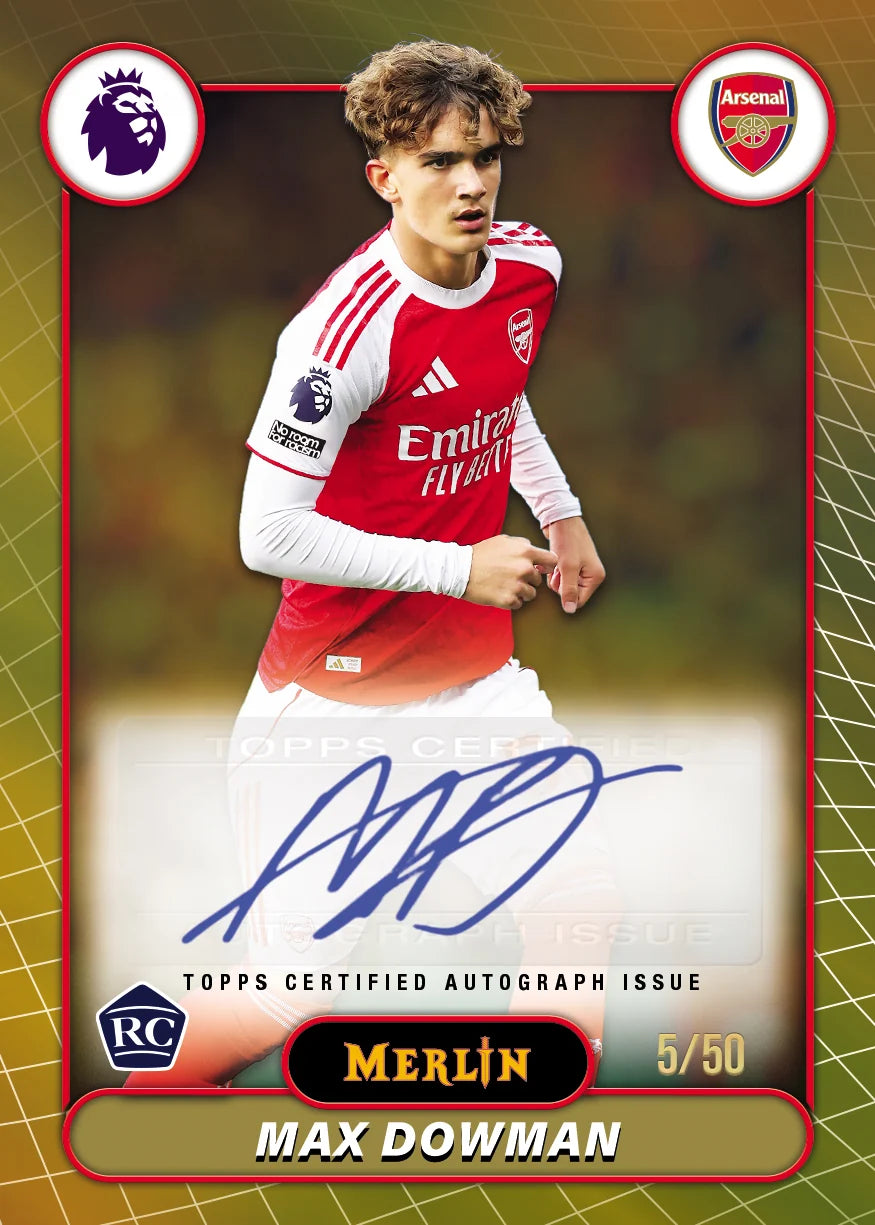 2026 Topps Merlin Premier League Max Dowman