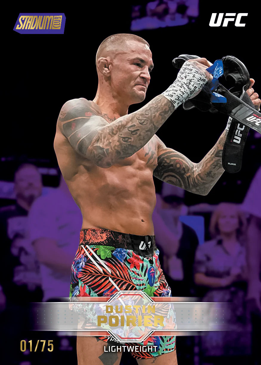 2026 Topps Stadium Club UFC Dustin Poirier