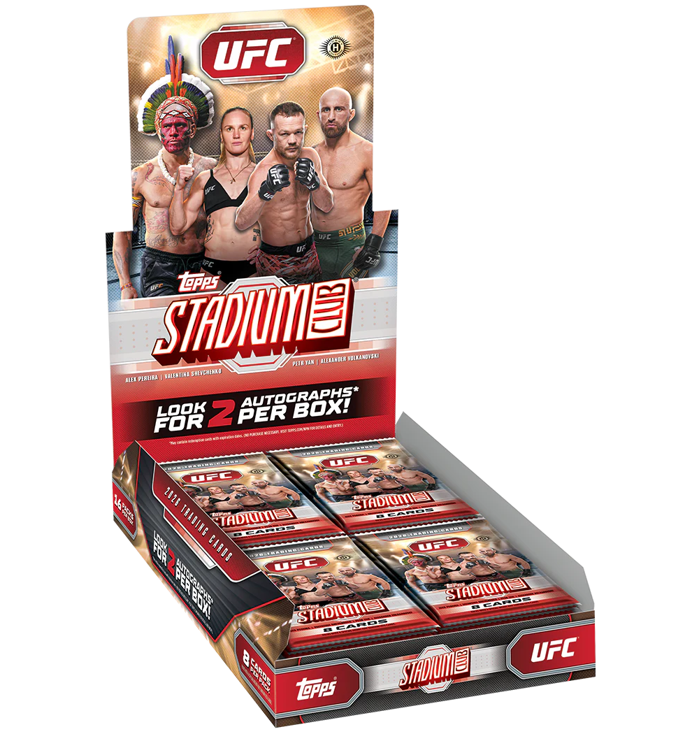 2026 Topps Stadium Club UFC Hobby Box