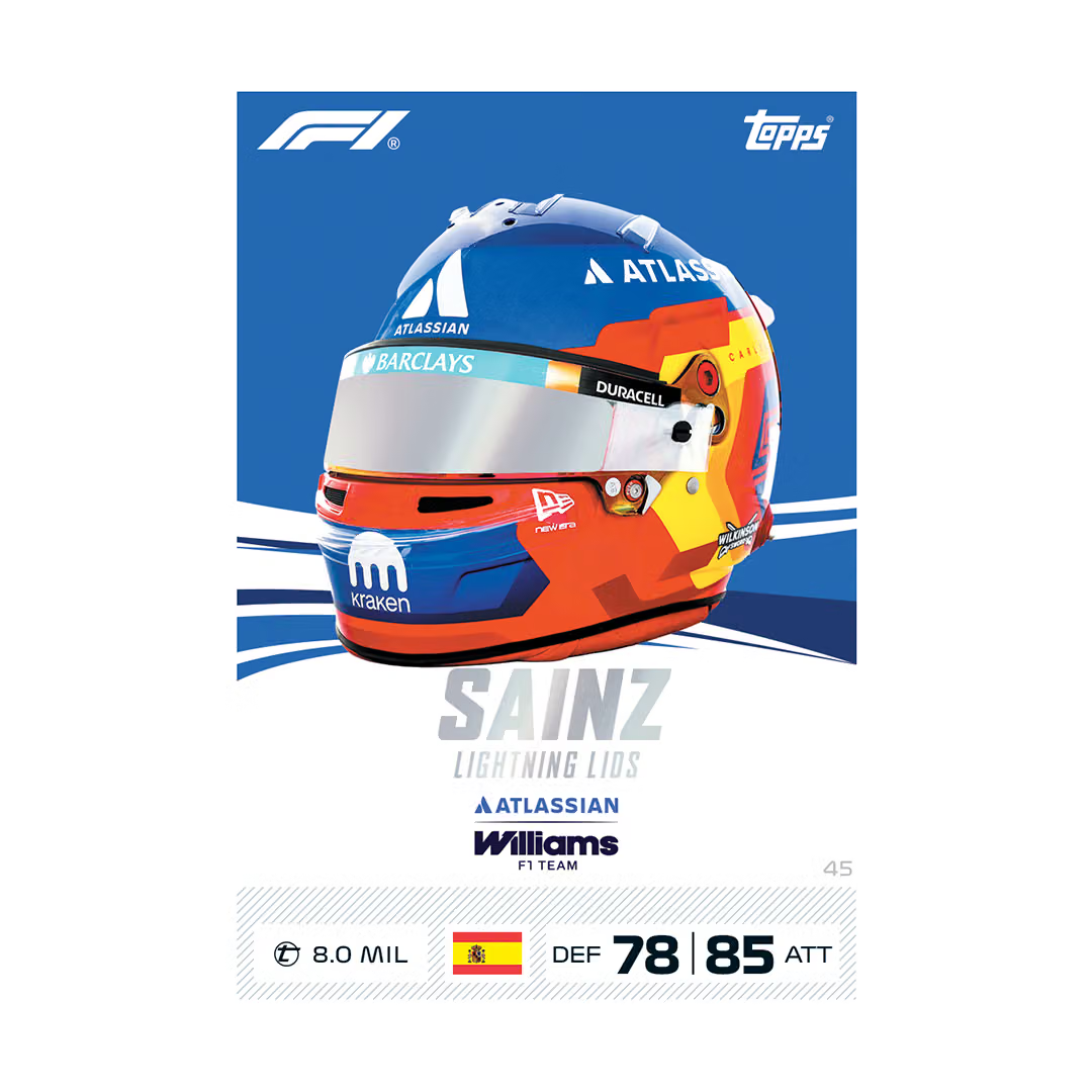 2026 Topps Turbo Attax Formula 1 Carlos Sainz