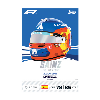 2026 Topps Turbo Attax Formula 1 Carlos Sainz