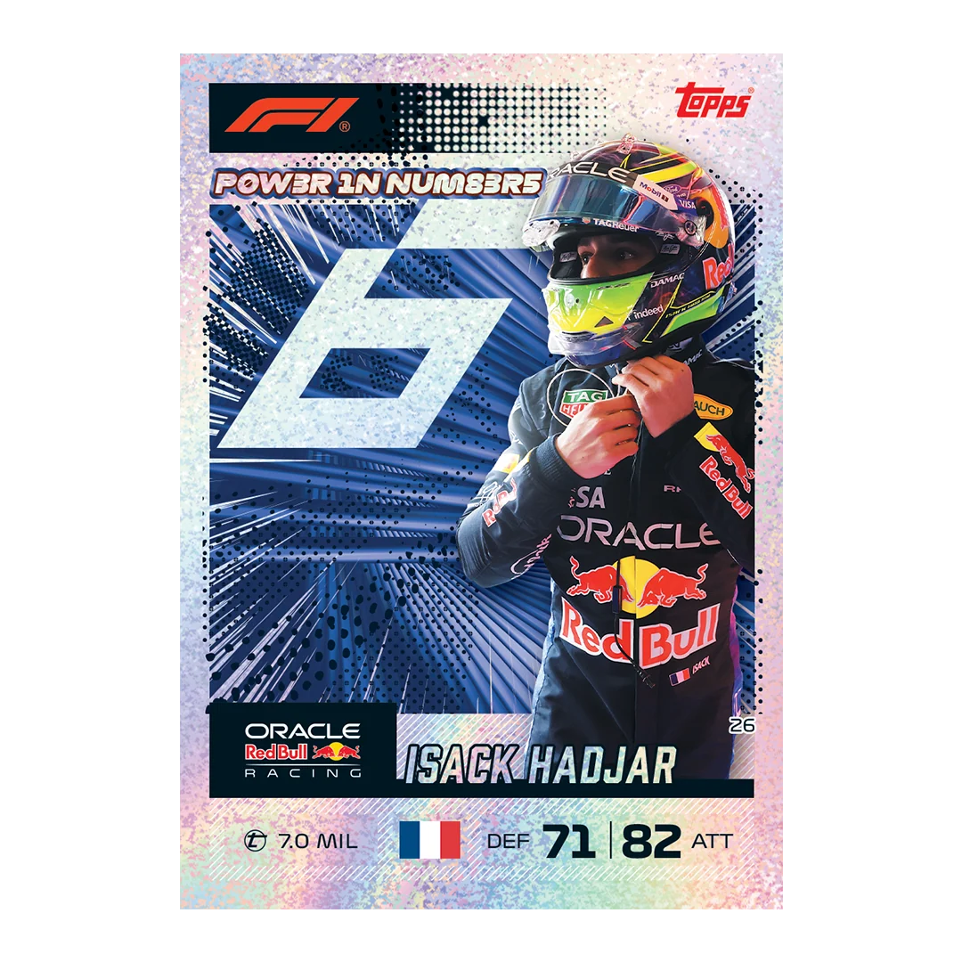 2026 Topps Turbo Attax Formula 1 Isack Hadjar