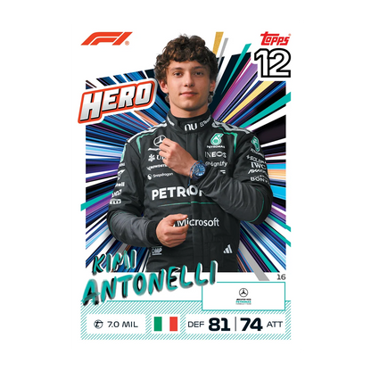2026 Topps Turbo Attax Formula 1 Kimi Antonelli