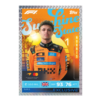 2026 Topps Turbo Attax Formula 1 Lando Norris