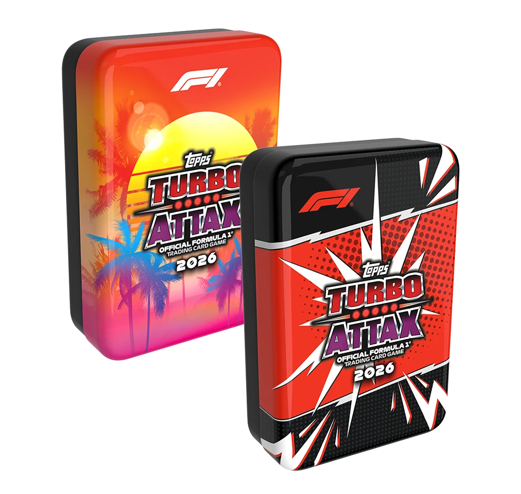 2026 Topps Turbo Attax Formula 1 Mega Tin