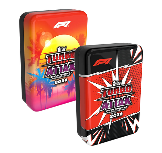 2026 Topps Turbo Attax Formula 1 Mega Tin