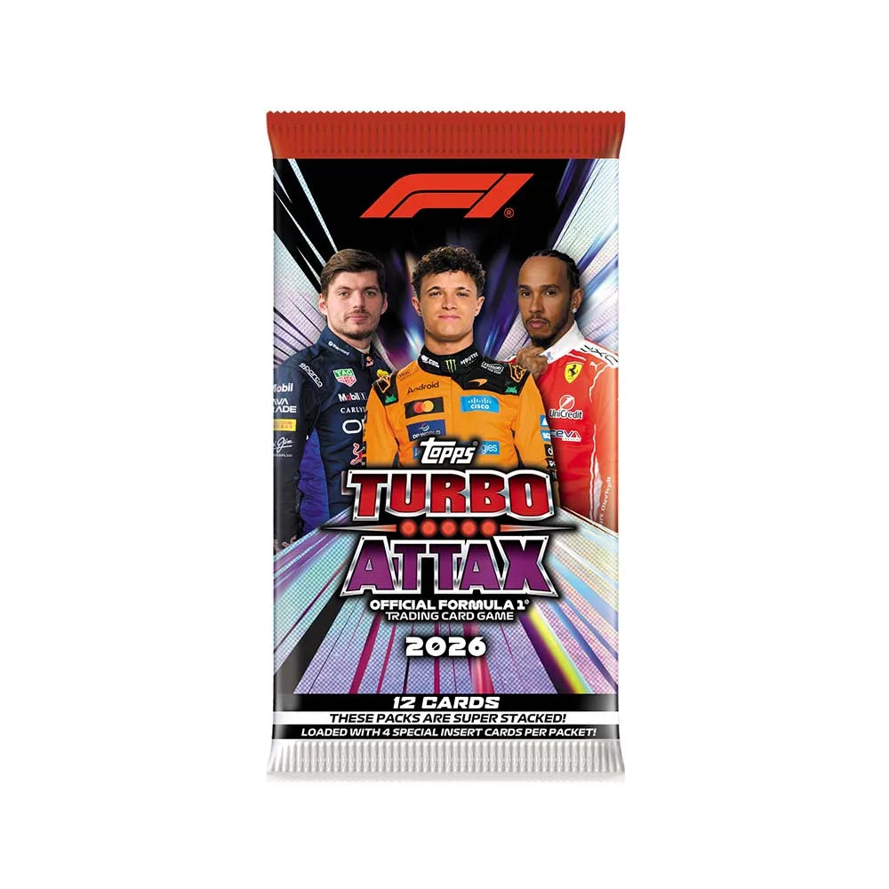 2026 Topps Turbo Attax Formula 1 Pack