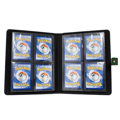 Ultra PRO Pokémon 4-Pocket Premium Snap Binder_GREEN_Spread