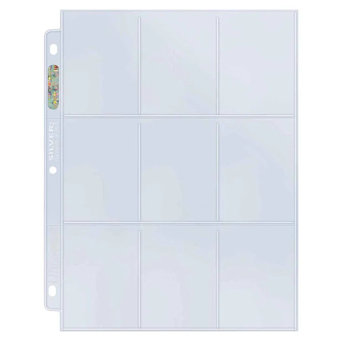 Ultra PRO Silver Series 9-Pocket Refill Pages