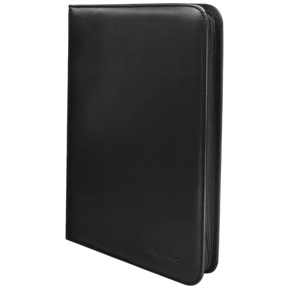 Ultra PRO VIVID 9-Pocket Zippered PRO-BINDER_Black_Angle